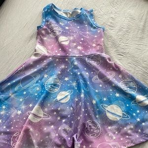 Girls Space Dress